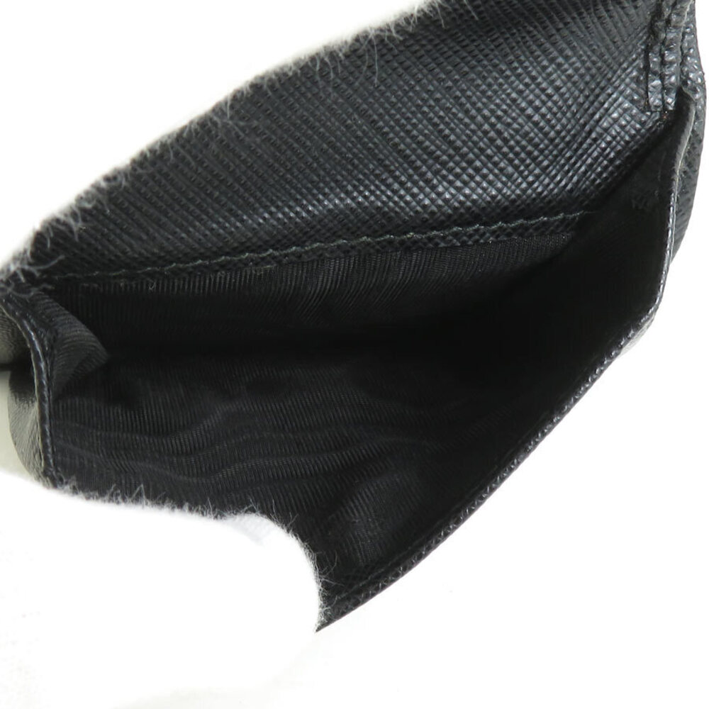 Prada Bi fold Wallet Leather Black - Picture 4 of 5